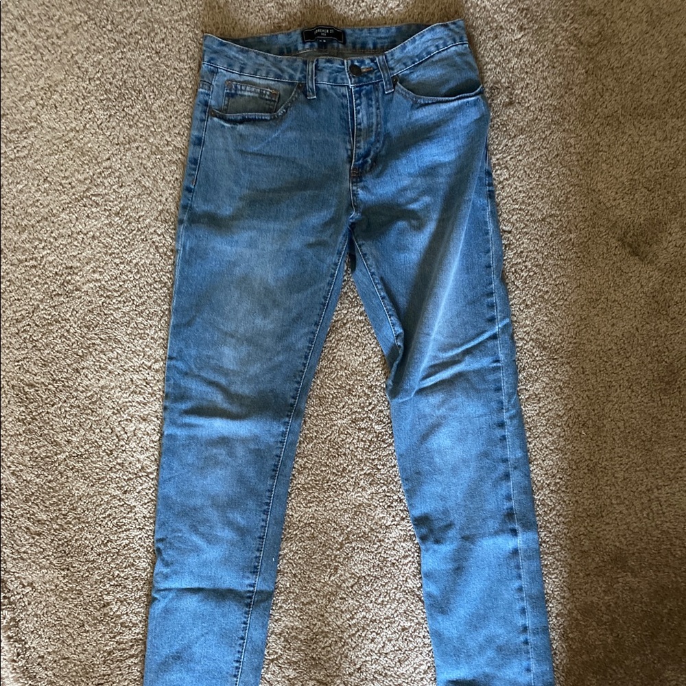 Forever 21 men’s slim skinny jeans waist size 30